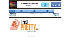 Desktop Screenshot of coudersporttheatre.com